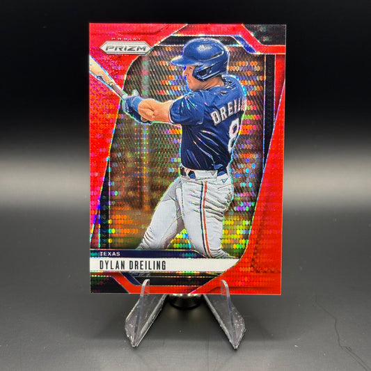 Dylan Dreiling (Red Pulsar Prizm 377/399) - 2025 Panini Prizm #283