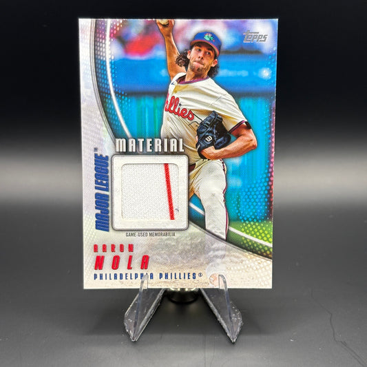 Aaron Nola - 2025 Topps Update Major League Materials #MLM2-AN