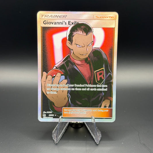 Giovanni's Exile (Ultra Rare) - 2019 Pokémon #67/68
