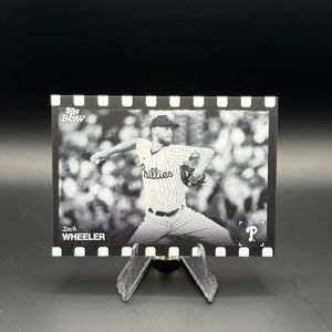 Zack Wheeler (Film Strip) - 2025 Topps Black & White #105