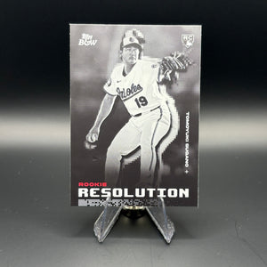 Tomoyuki Sugano - 2025 Topps Black & White Rookie Resolution #RR6