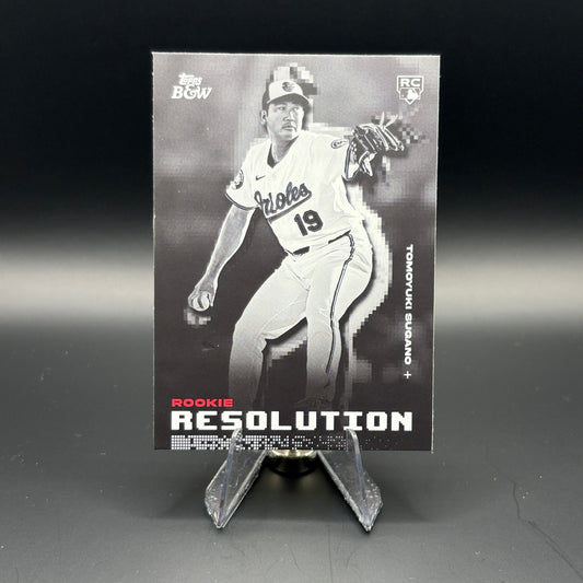 Tomoyuki Sugano - 2025 Topps Black & White Rookie Resolution #RR6