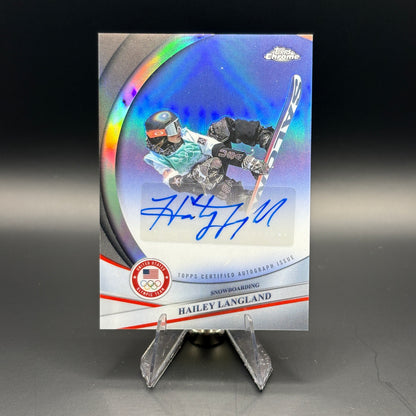 Hailey Langland - 2026 Topps Winter Olympics Autograph #BCA-HLA