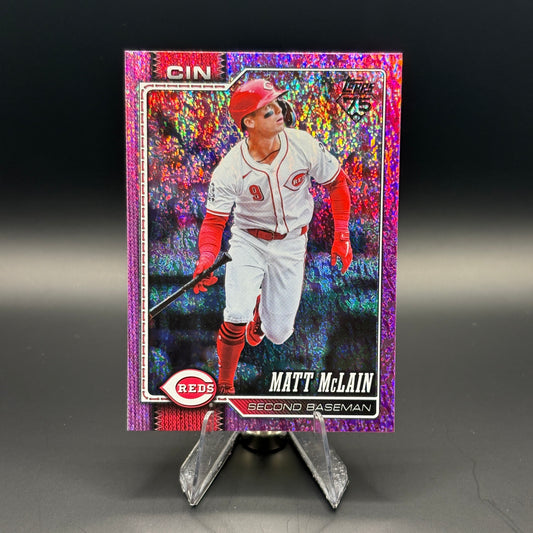 Matt McLain (Pink Holofoil) - 2026 Topps #81