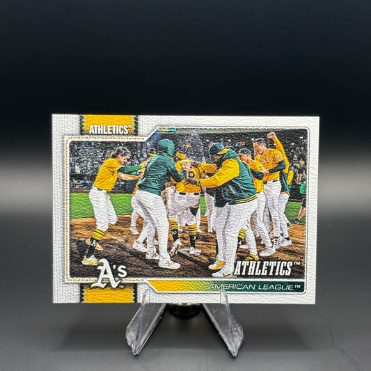 Athletics (Canvas 1/50) - 2026 Topps #304