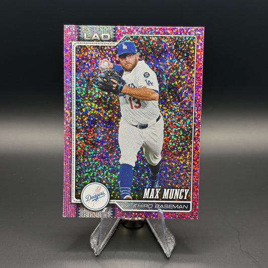 Max Muncy (Pink Confetti) - 2026 Topps Celebration #252