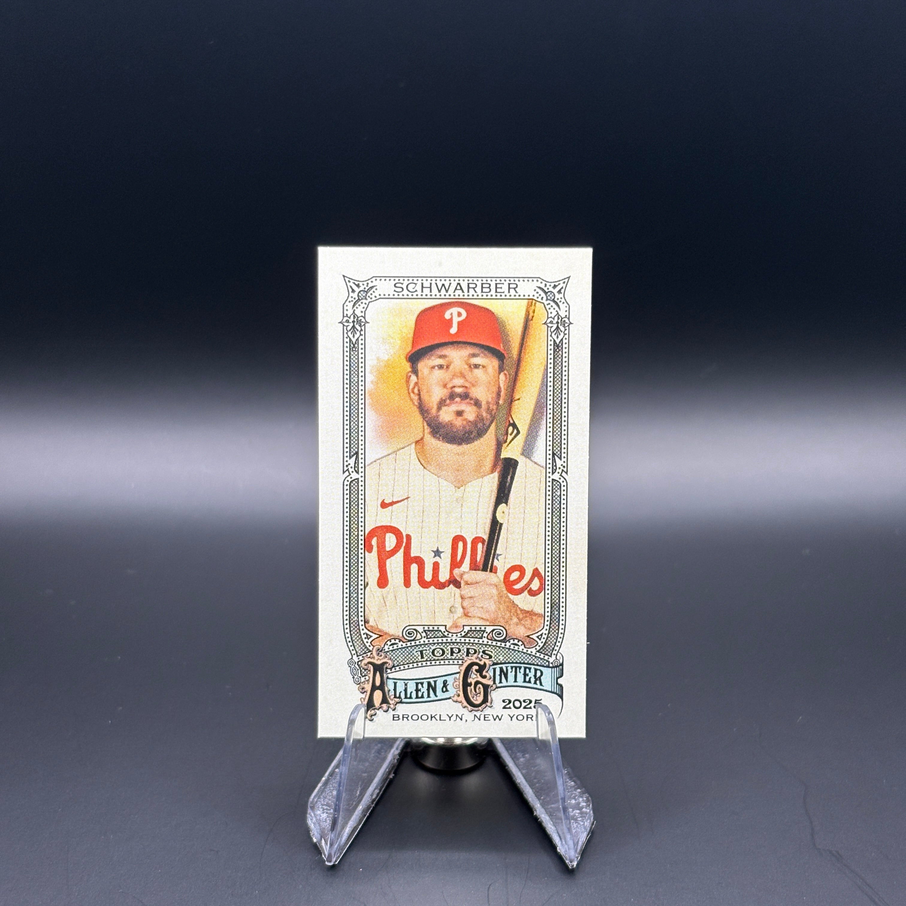 Kyle Schwarber (Mitchell & Ness Mini) - 2025 Topps Allen & Ginter #246