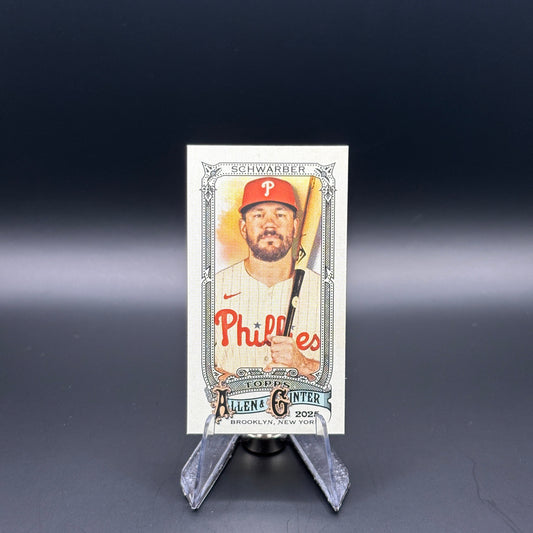 Kyle Schwarber (Mitchell & Ness Mini) - 2025 Topps Allen & Ginter #246