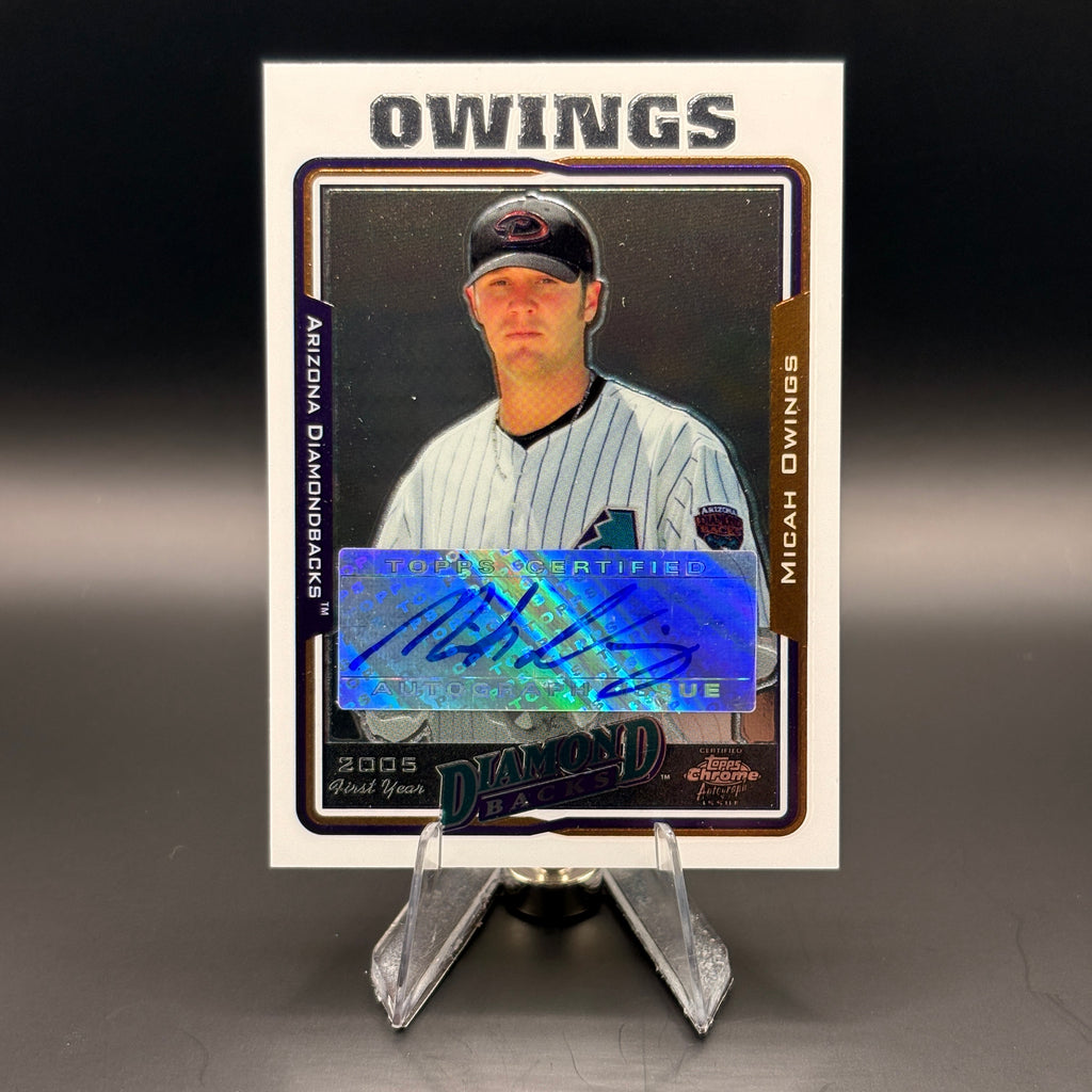 Micah Owings (Autograph) - 2005 Topps Chrome Updates & Highlights #UH235