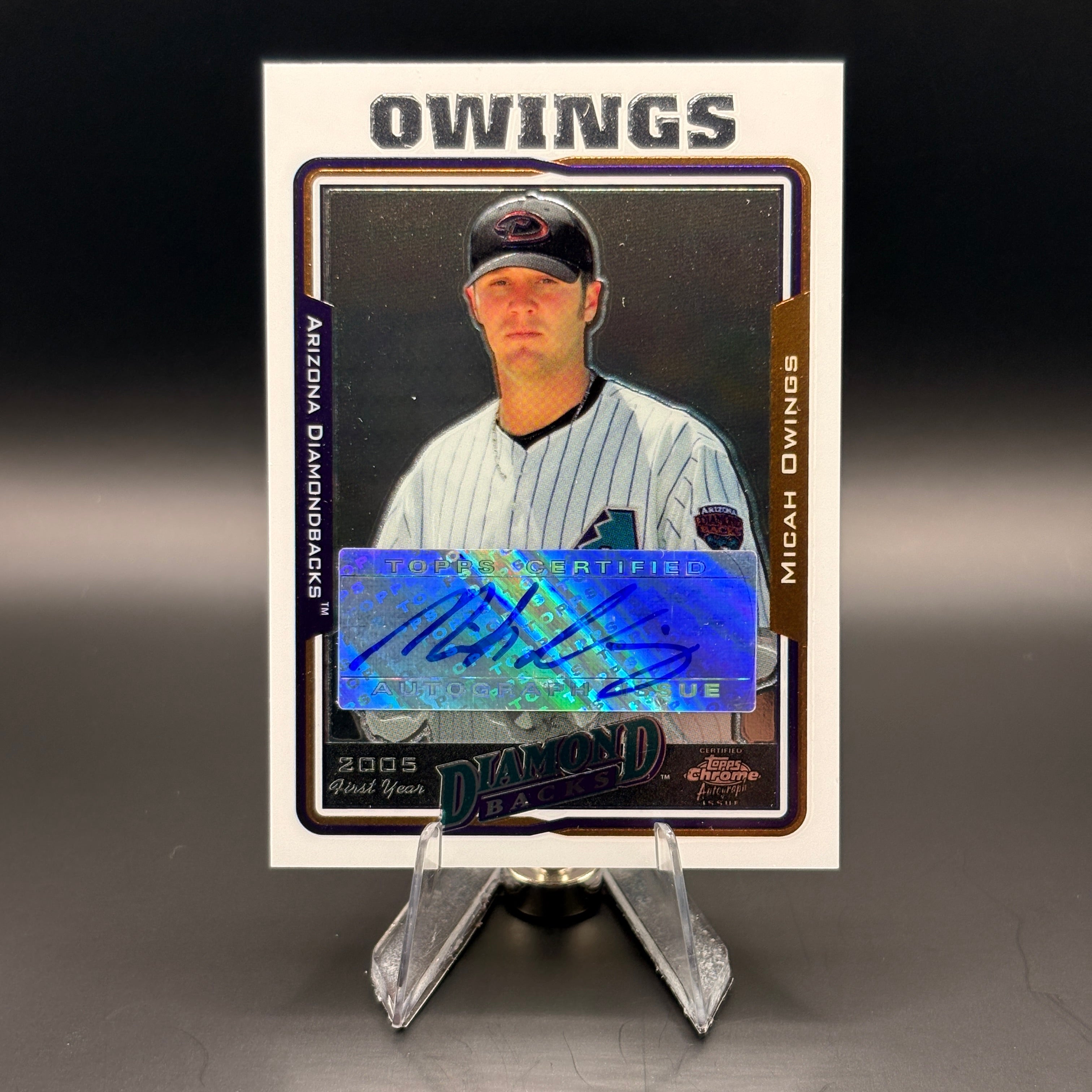 Micah Owings (Autograph) - 2005 Topps Chrome Updates & Highlights #UH235