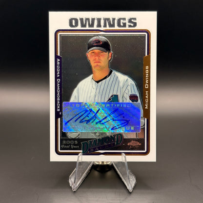 Micah Owings (Autograph) - 2005 Topps Chrome Updates & Highlights #UH235