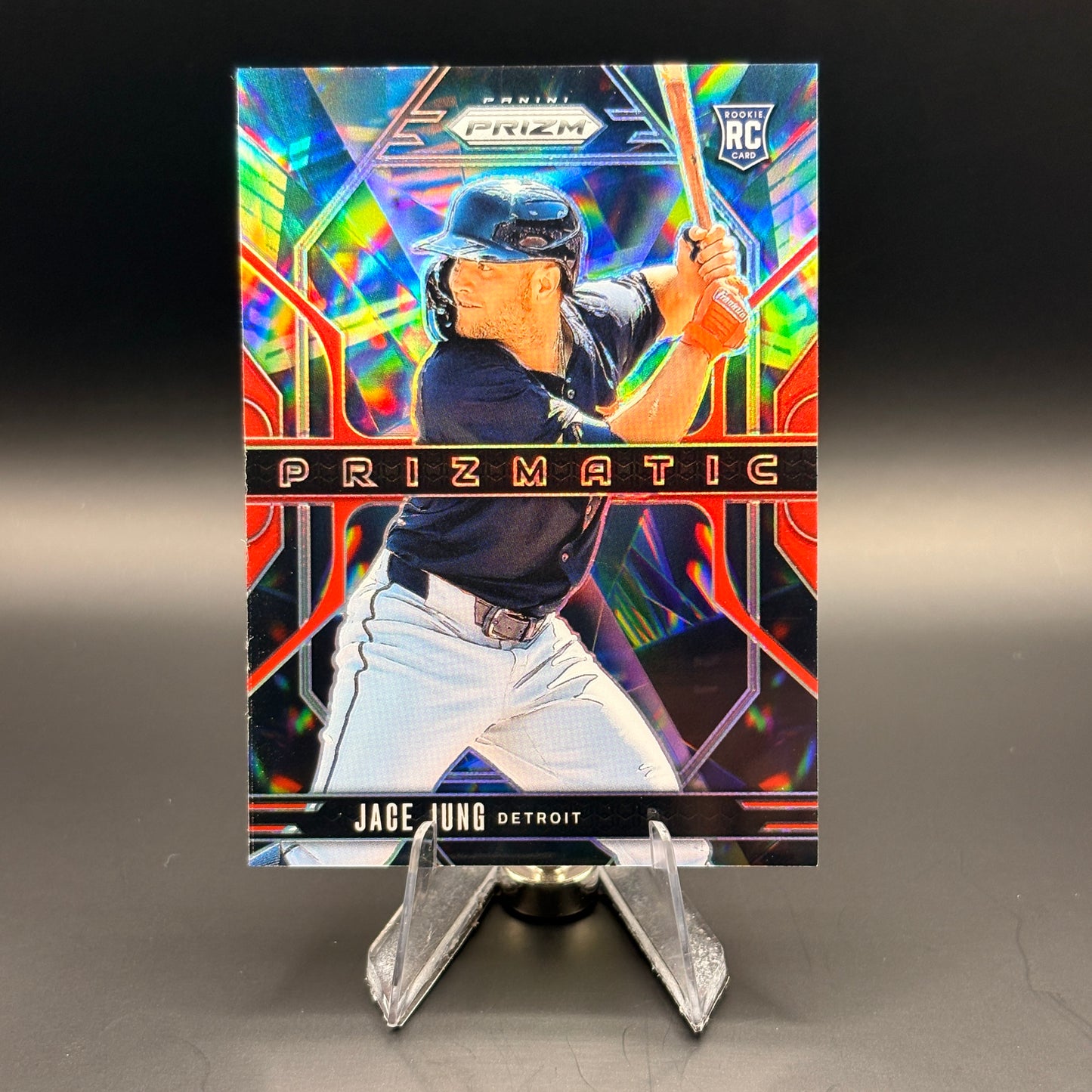 Jace Jung (Red 17/199) - 2025 Panini Prizm Prizmatic #3