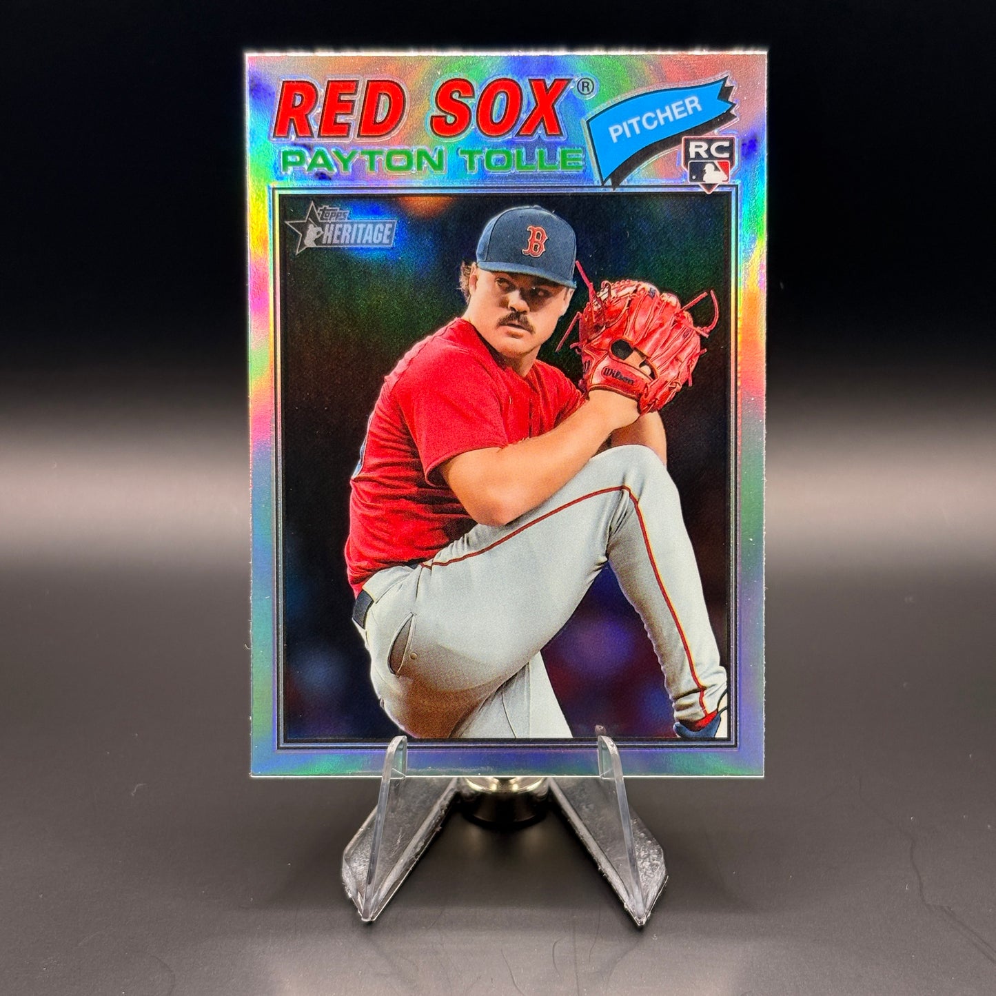 Payton Tolle (Refractor Chrome) - 2026 Topps Heritage #386