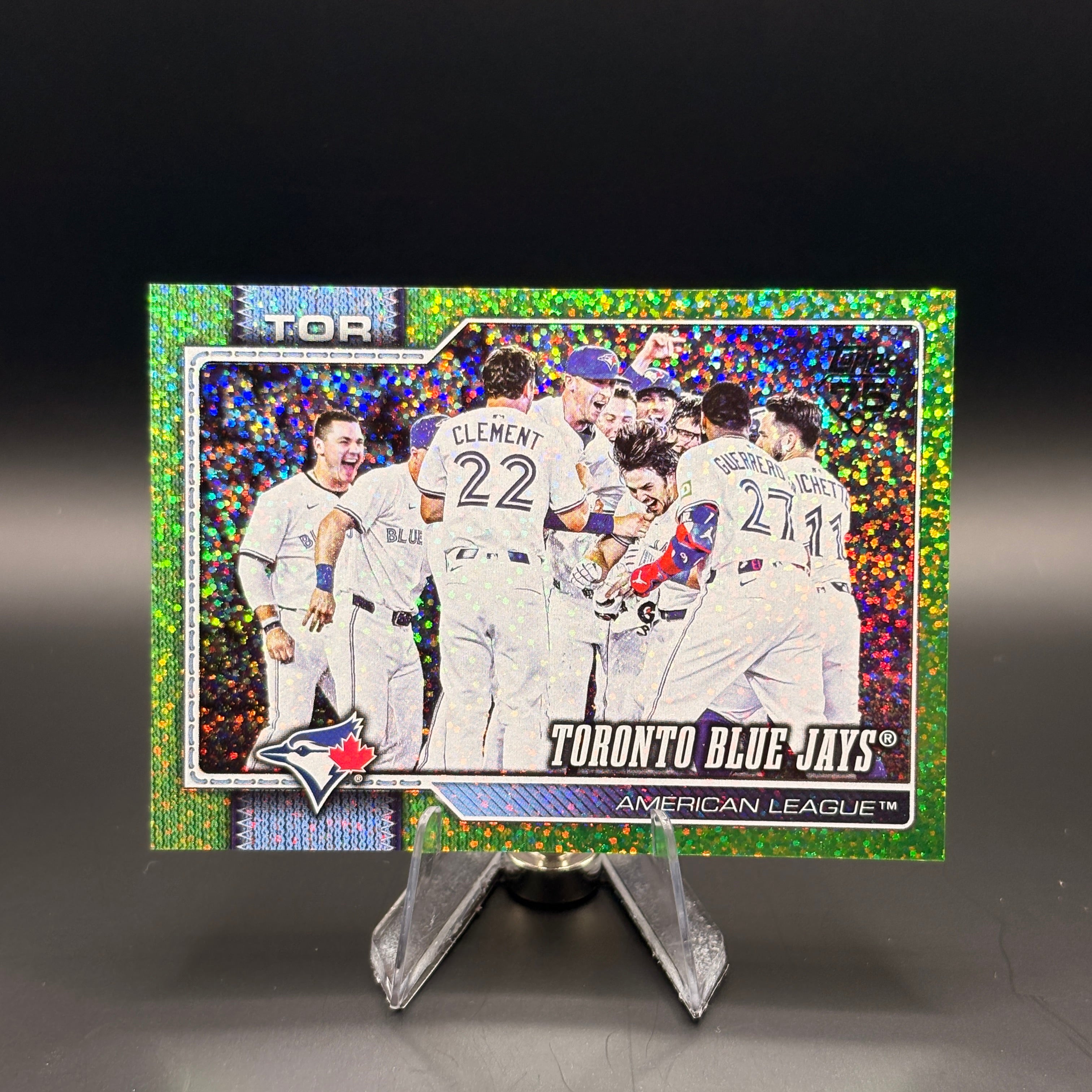 Toronto Blue Jays (Lime Green Confetti) - 2026 Topps Celebration #113