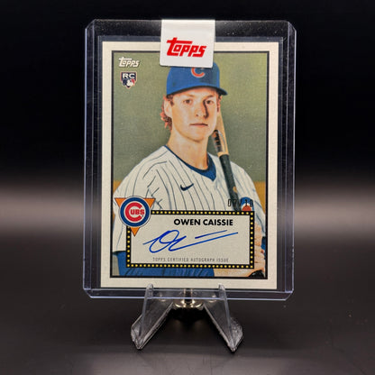 Owen Caissie (2/10) - 2026 Topps 1952 Autograph Variation #233