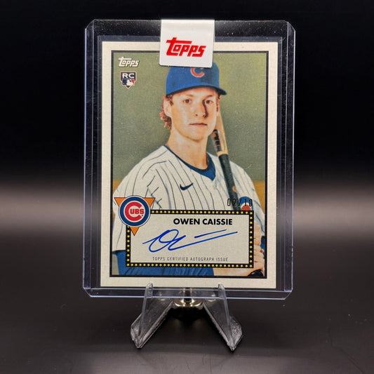 Owen Caissie (2/10) - 2026 Topps 1952 Autograph Variation #233