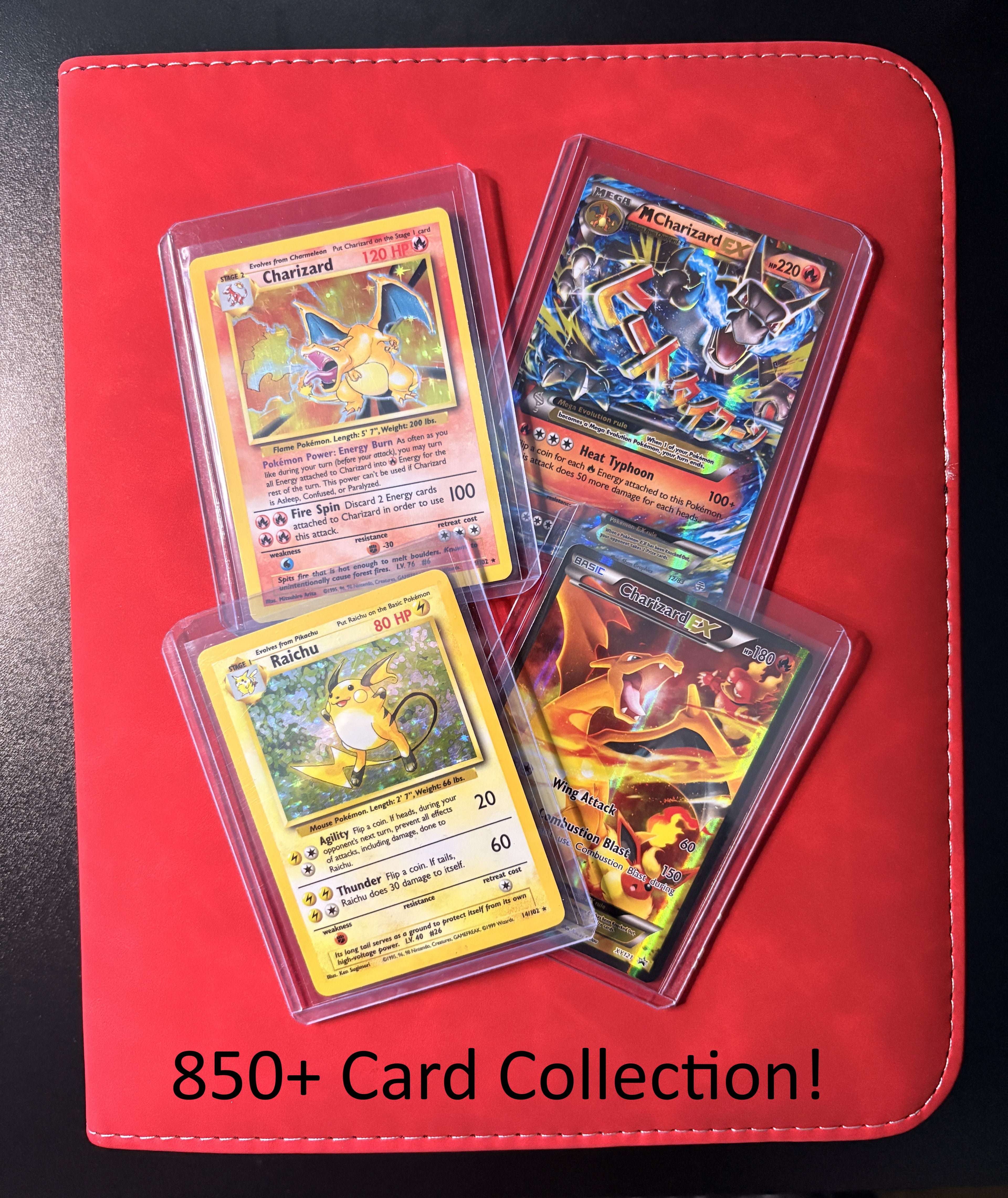 Pokémon Base Set (Unlimited) + More - 850+ Card Collection