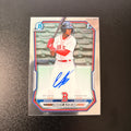 Enddy Azocar 1st Bowman (Autograph) - 2026 Bowman Chrome #CPA-EA
