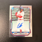 Enddy Azocar 1st Bowman (Autograph) - 2026 Bowman Chrome #CPA-EA