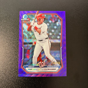 Eli Willits (Purple Wave Refractor 238/250) - 2026 Bowman Chrome #BCP-245
