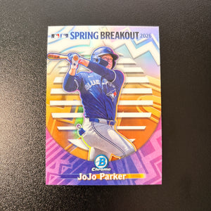 Jojo Parker (Spring Breakout) - 2026 Bowman Chrome #SB-9