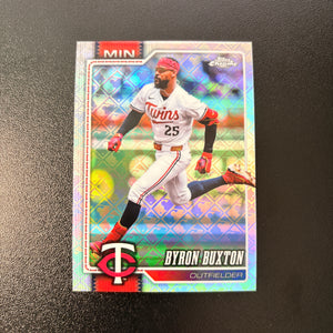 Byron Buxton (Logofractor) - 2026 Topps Chrome #173
