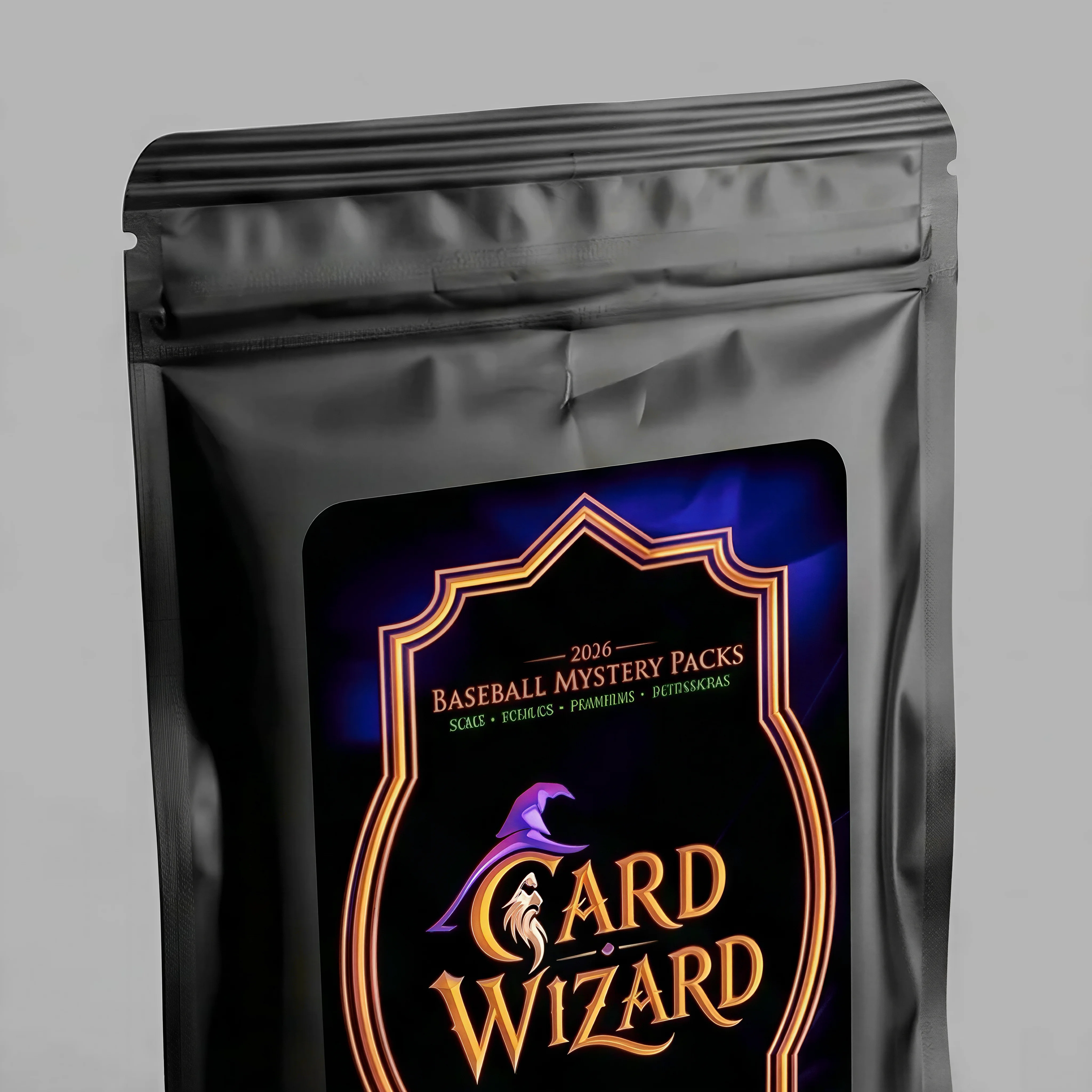 2026 Card Wizard Baseball Mystery Packs - Baseball Card Repack