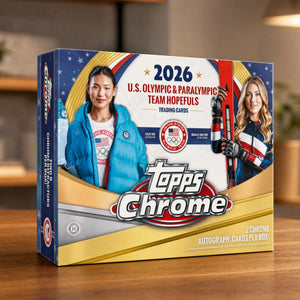 2026 Topps Chrome U.S. Olympics - Hobby Box