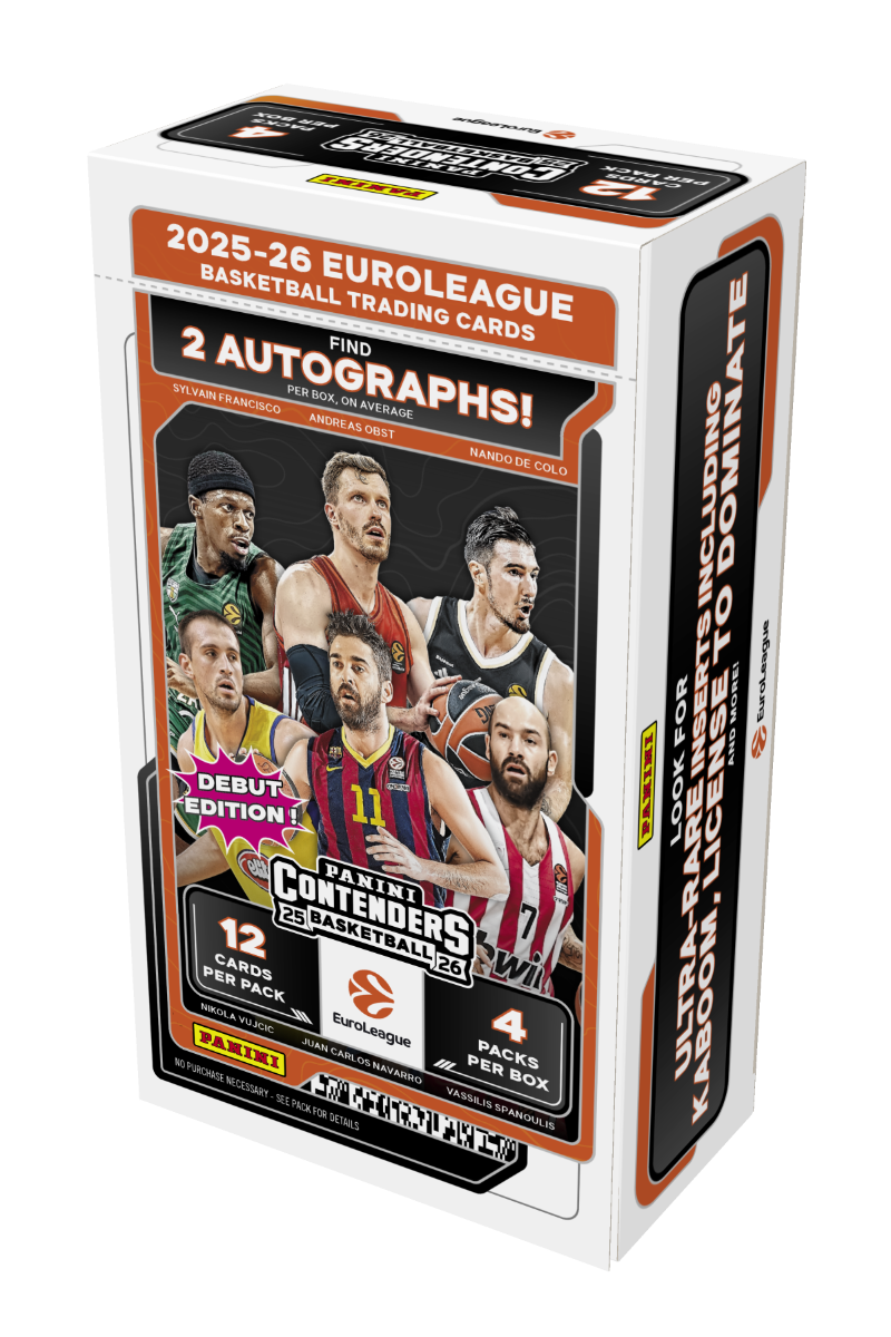 2025-26 Panini Contenders EuroLeague - Hobby Box