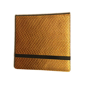 3X4 12 Pocket Dragon Hide Gold Binder