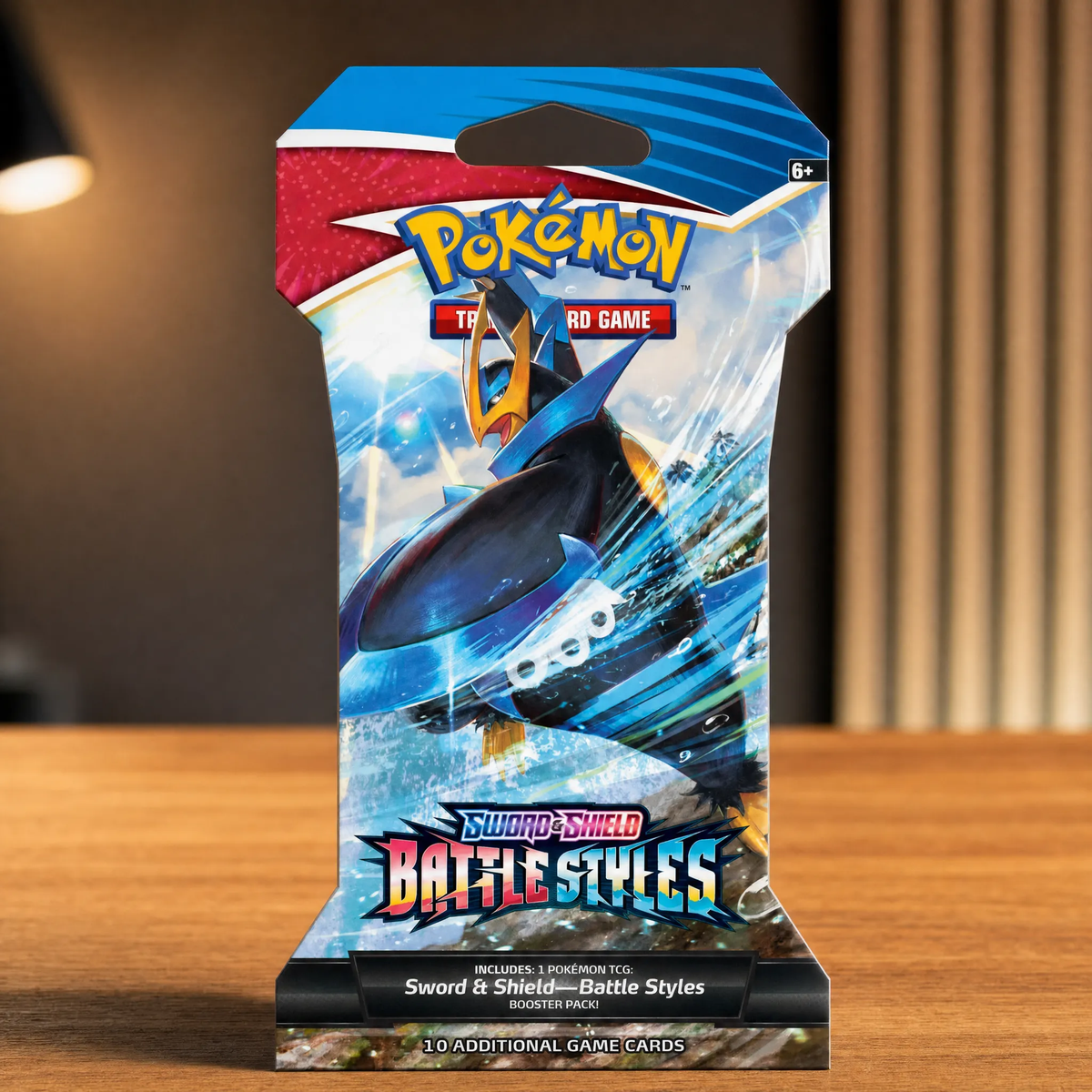 Pokémon Sword & Shield: Battle Styles (Rapid Strike Empoleon V) - Sleeved Booster Pack