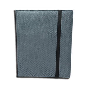 9 Pocket Dragon Hide Grey Binder