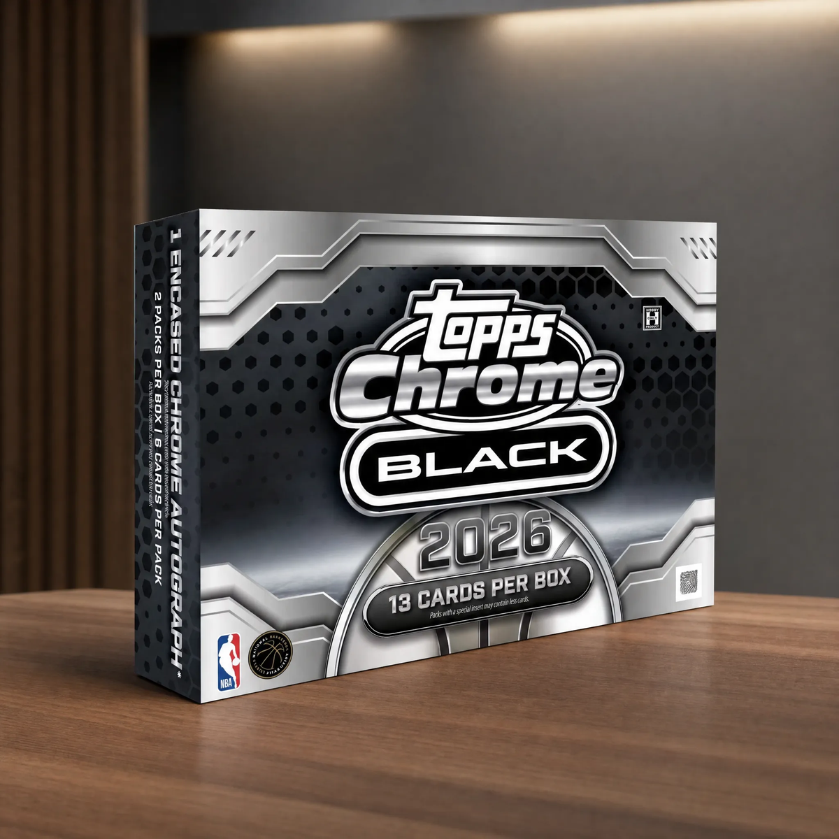 2025-26 Topps Chrome Black Basketball Hobby Box
