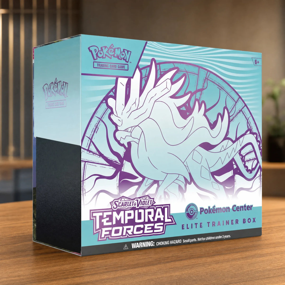 Pokémon Scarlet & Violet: Temporal Forces (Walking Wake) (Pokémon Center Exclusive) - Elite Trainer Box