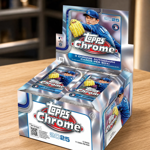2025 Topps Chrome® Baseball - Hobby Jumbo Box