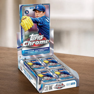 2025 Topps Chrome Baseball - Hobby Box