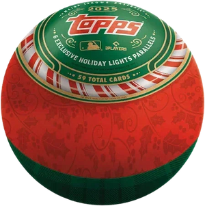 2025 Topps Holiday Baseball Tin