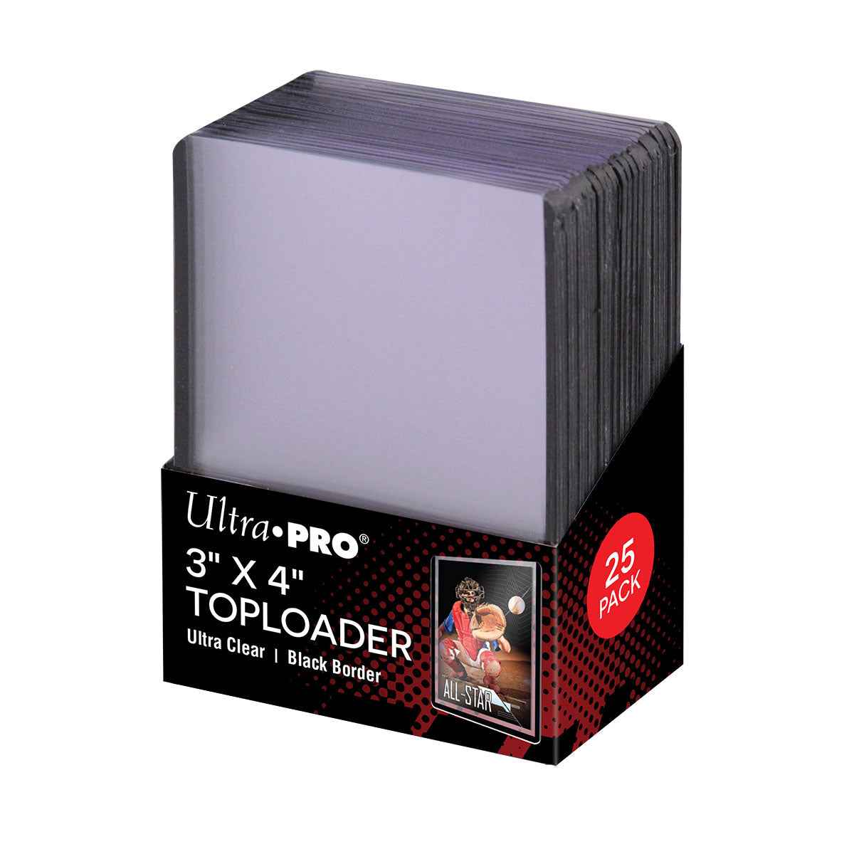 3" x 4" Colored Border TOPLOADER® Sleeves (25ct) for Standard Size Cards