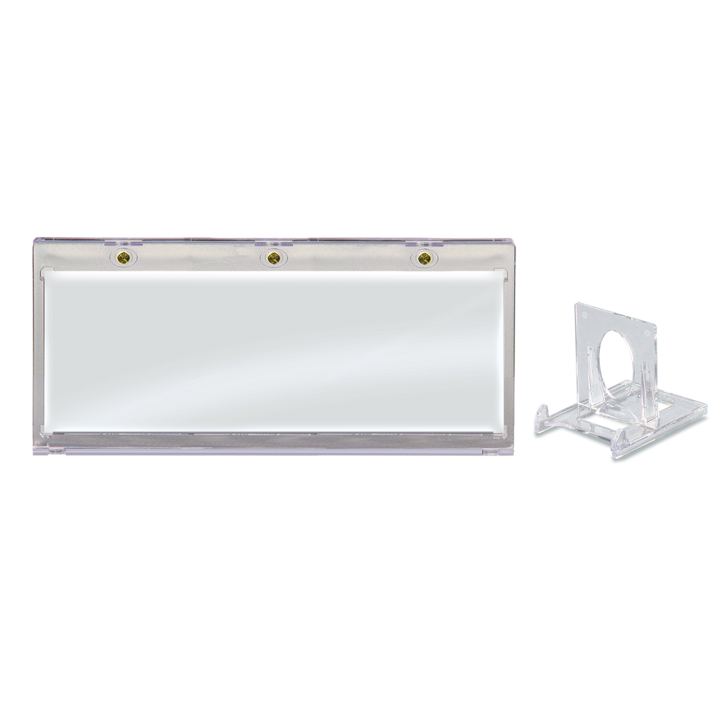 187mm Double Booklet Card UV ONE-TOUCH® Magnetic Holder