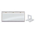 187mm Double Booklet Card UV ONE-TOUCH® Magnetic Holder