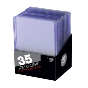 3" x 4" Clear Regular TOPLOADER® Sleeves (35ct) for Standard Size Cards