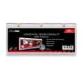 185mm Double Booklet Card UV ONE-TOUCH® Magnetic Holder