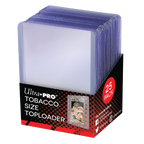 Tobacco Card Size TOPLOADER® Sleeves (25ct)