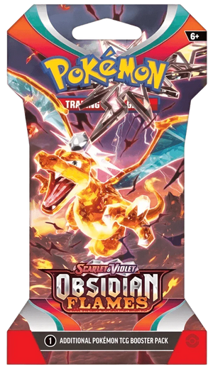 Scarlet & Violet: Obsidian Flames - Sleeved Booster Pack