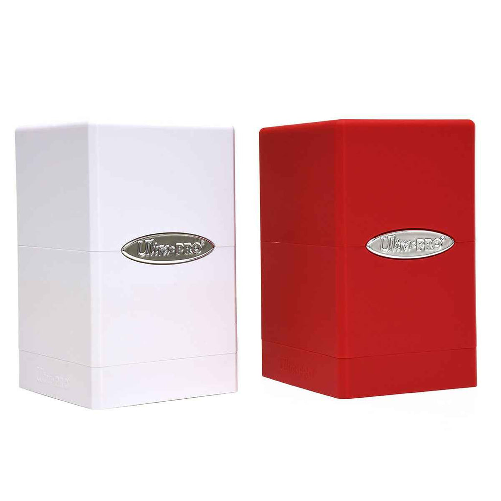 Red & White SATIN® Tower DECK BOX® Bundle (2ct)