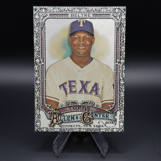 Adrian Beltre (Foil Filagree) - 2025 Topps Allen and Ginter #323