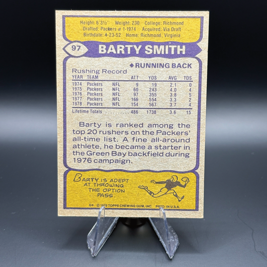 Barty Smith - 1979 Topps #97