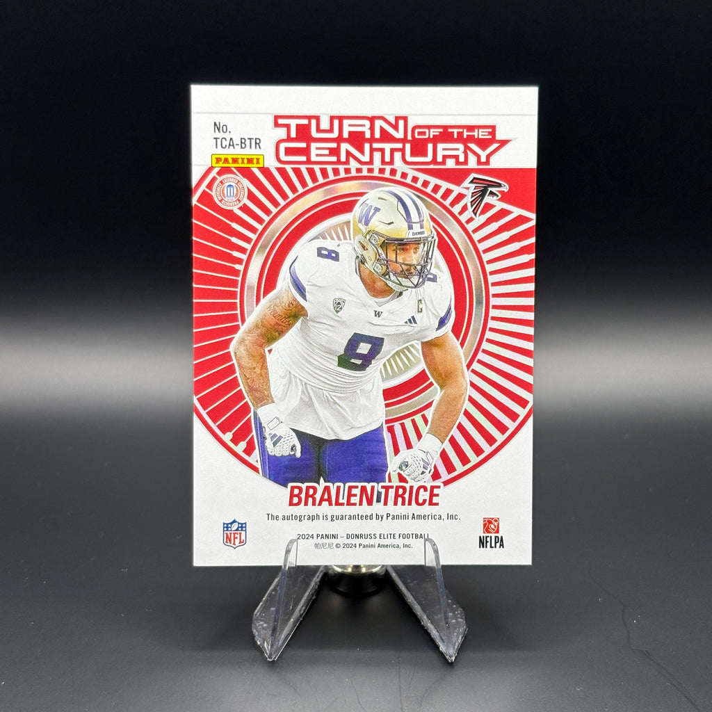 Bralen Trice (137/499) - 2024 Panini Donruss Elite Turn of the Century Autograph #TCA-BTR
