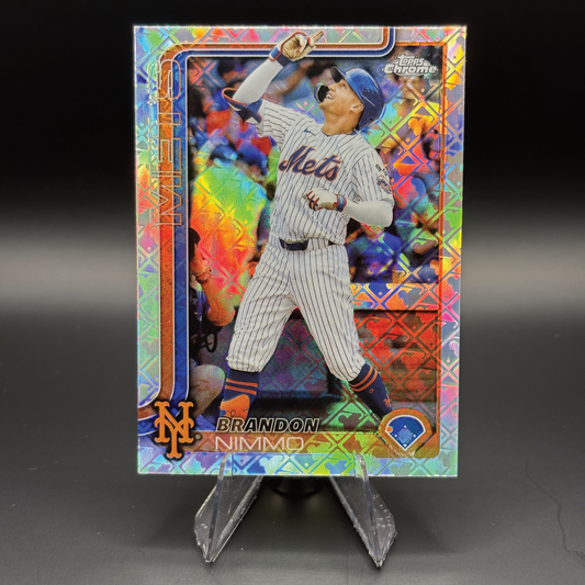 Brandon Nimmo (Logofractor) - 2025 Topps Chrome #US280