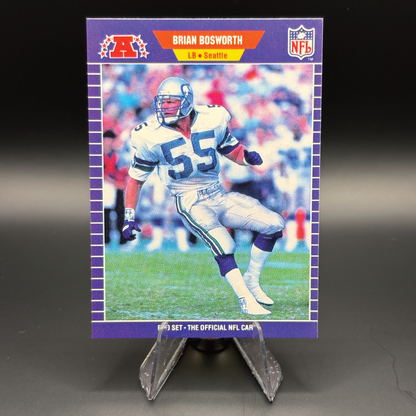 Brian Bosworth (Error, Seattle Instead of Seahawks) - 1989 Pro Set #931